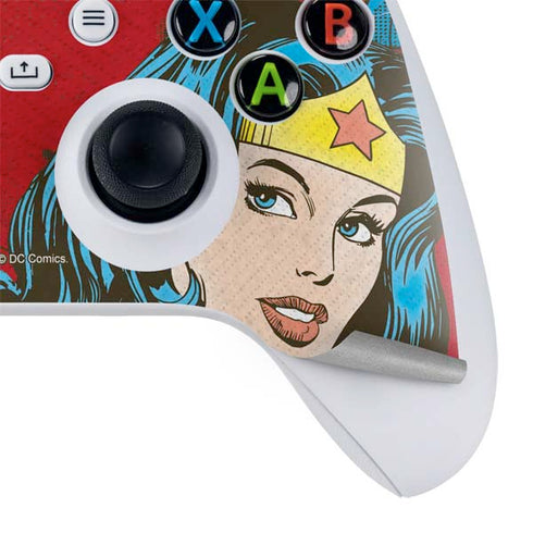 DC Comics Wonder Woman Vintage Profile Xbox Series S Controller Skin